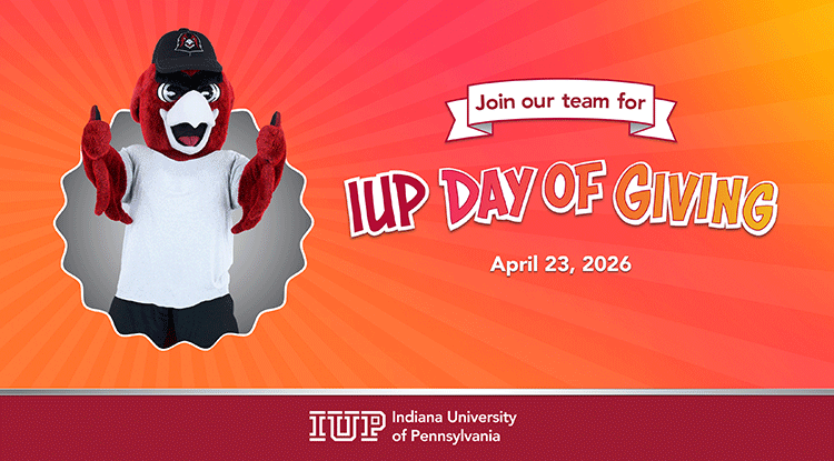 IUP Day of Giving Set for April 23  