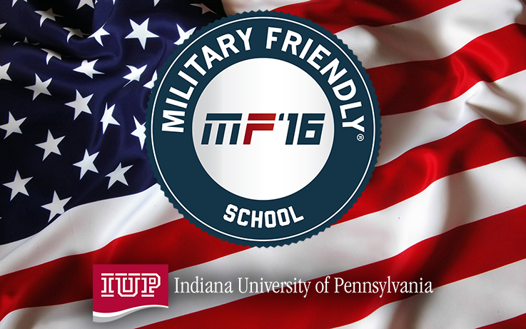 IUP Selected as Military Friendly School
