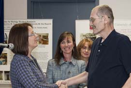 Michele Papakie and John Woolcock