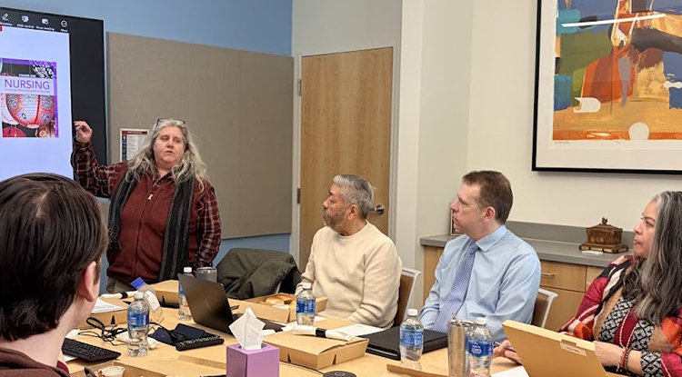 Professor of Anthropology Presents Program on Medical Anthropology to IUP Proposed College of Osteopathic Medicine Steering Committee, Team