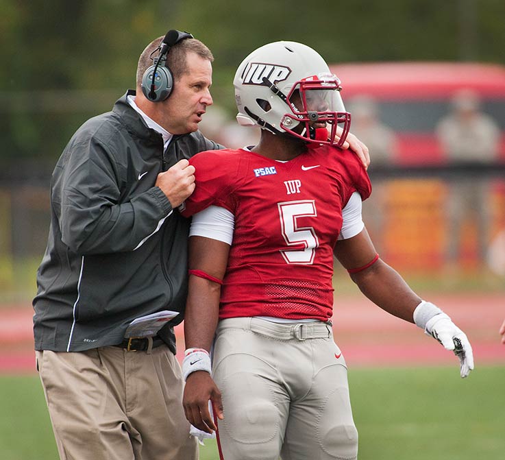 Curt Cignetti and Lenny Williams 