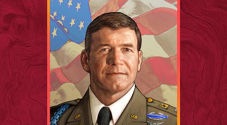 Distinguished Alumnus, Honorary Degree Recipient, Honored by IUP for His Military Service and Valor