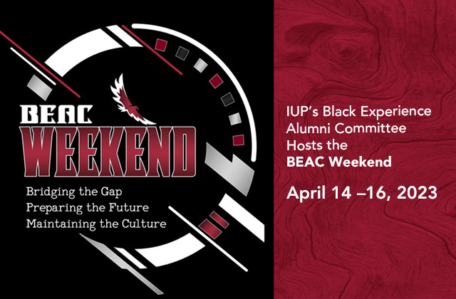 IUP to Host Inaugural BEAC Weekend April 14–16