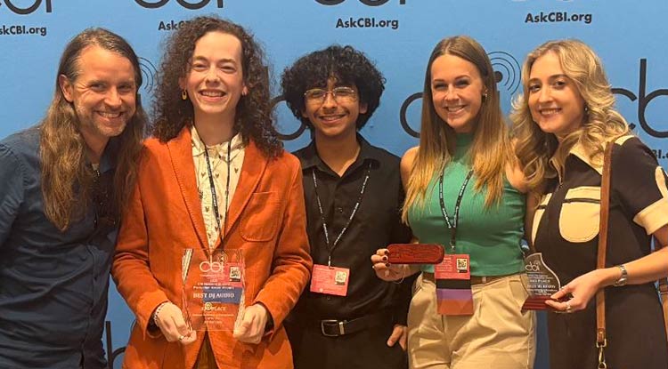 IUP Radio Station WIUP-FM Students Win Top Honors at National Student Media Convention