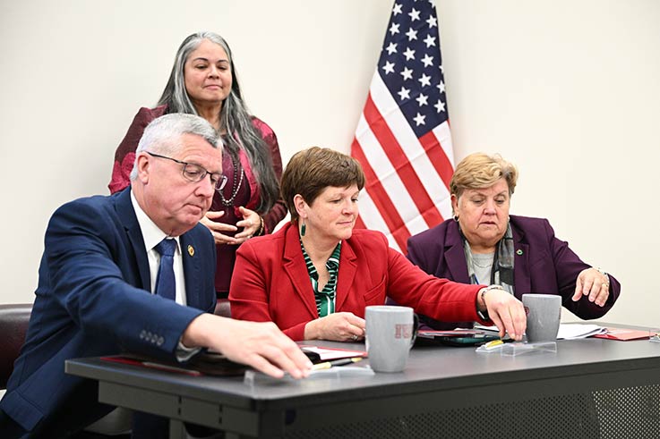 Michael Keith, Sherene Hess, Bonni Dunlap and Miko Rose