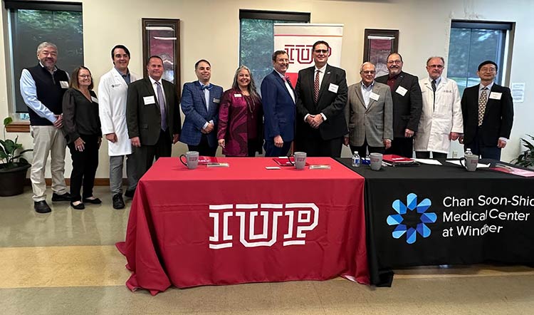 IUP, Chan Soon-Shiong Medical Center at Windber Sign Clinical Training Affiliation Agreement for Proposed College of Osteopathic Medicine