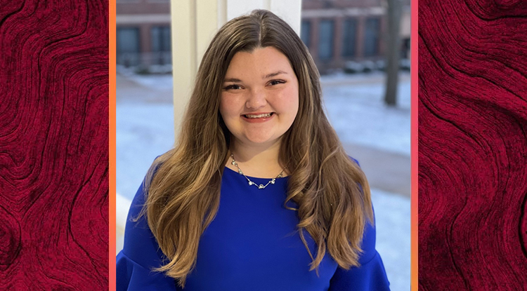 IUP Student Selected for Competitive Finnegan Fellowship