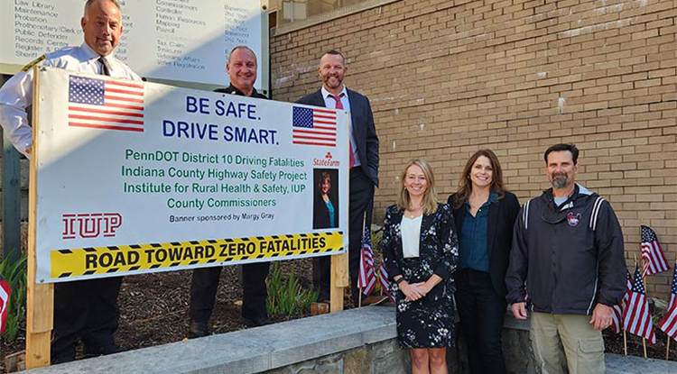 IUP Institute for Rural Health and Safety Partnering With Community Agencies for “Operation Safe Holiday” Driving Campaign