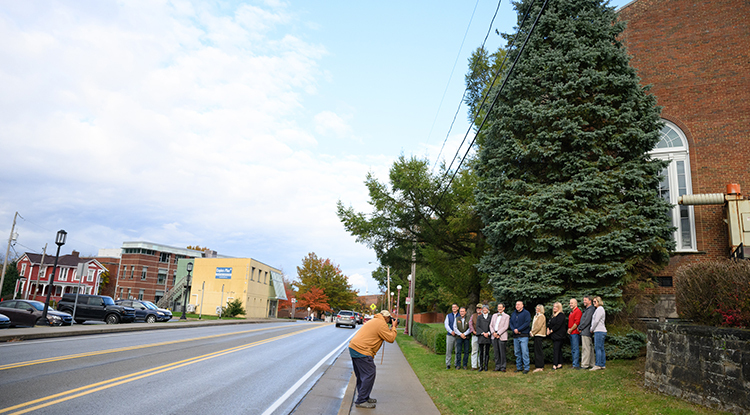 IUP Tree Featured in ‘It’s a Wonderful Life Festival’