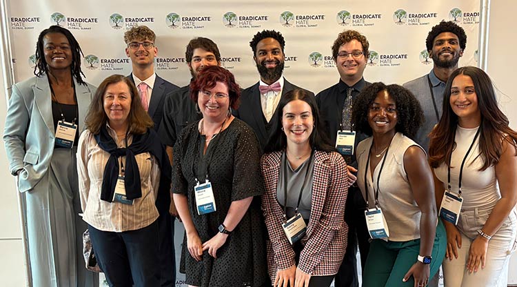 IUP Administrators, Students Attend Eradicate Hate Global Summit