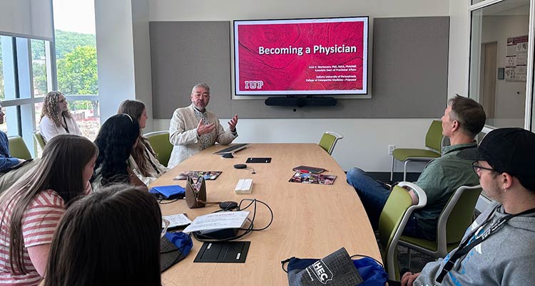 IUP Part of Healthcare Education and Learning Pathways Event for Area High School Students