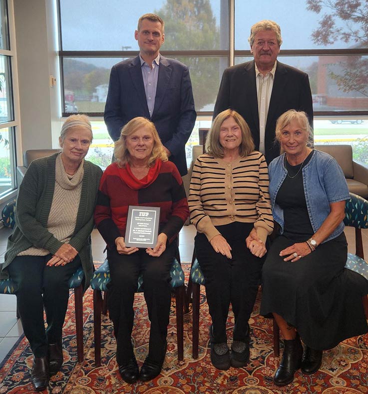 Family members of the late P. Michael Kosicek