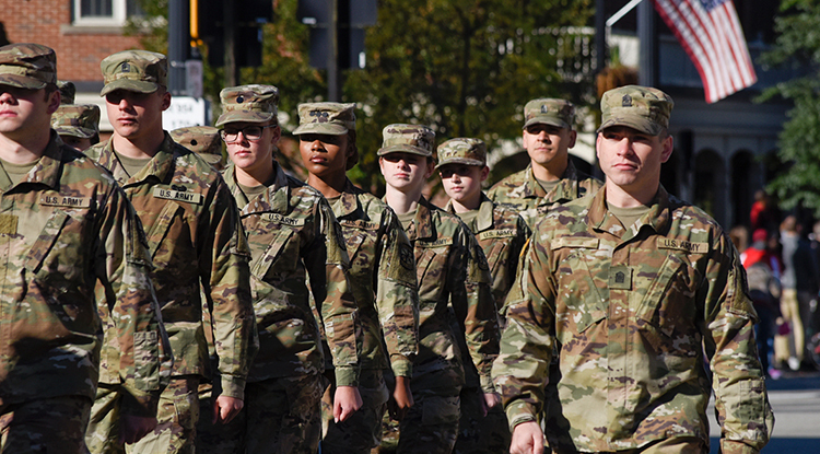 IUP Selected for Silver Status Recognition by Military Friendly Magazine