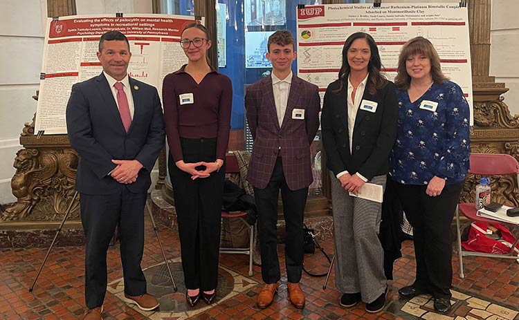 Two IUP Students Selected for Undergraduate Research at the Capitol Event