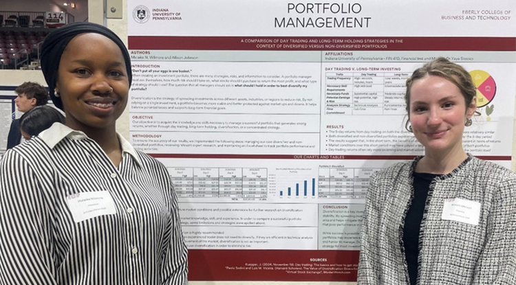 IUP Honors Student Researchers During Research Appreciation Awards Event