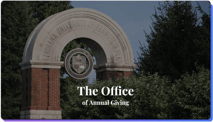 Watch the video "The Office of Annual Giving"
