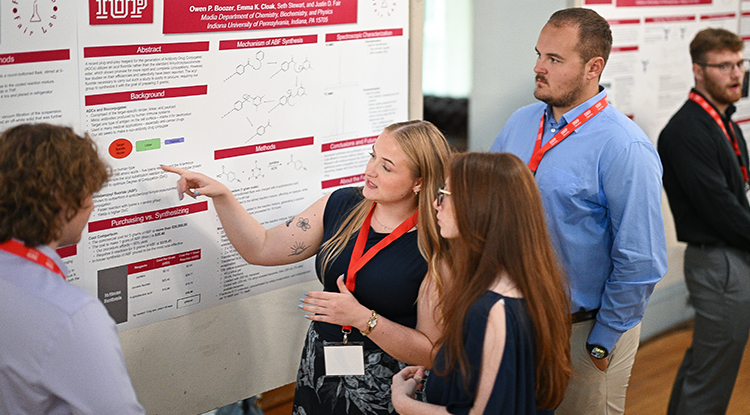 IUP Students Part of 2025 U-SOAR Summer Research Experience 