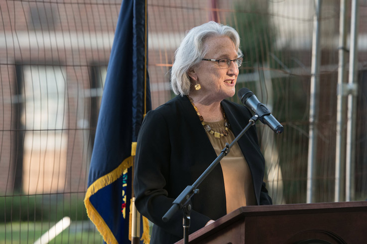 Deanne Snavely, dean of the Kopchick College of Natural Sciences and Mathematics