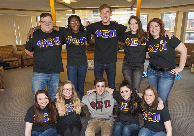 IUP Phi Sigma Pi planned several events for Autism Awareness Week at IUP