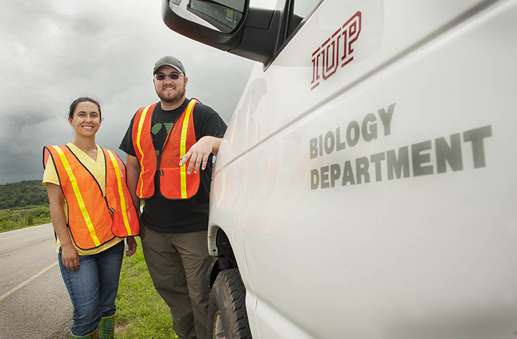 Biology Students Evaluate Reforestation Efforts at Flight 93 Memorial