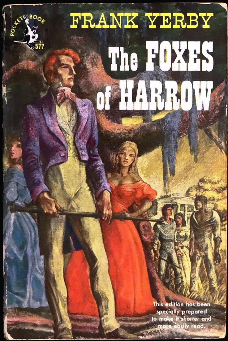 Book cover for The Foxes of Harrow by Frank Yerby