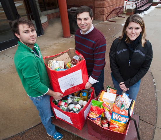 GSA food drive for ICCAP