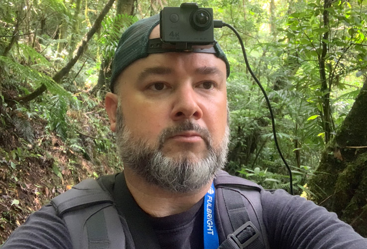 Joe Townsend in Uyuca Cloud Forest Reserve