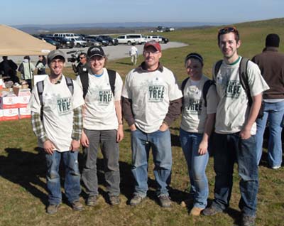 larkin_students_flight93reforest_group