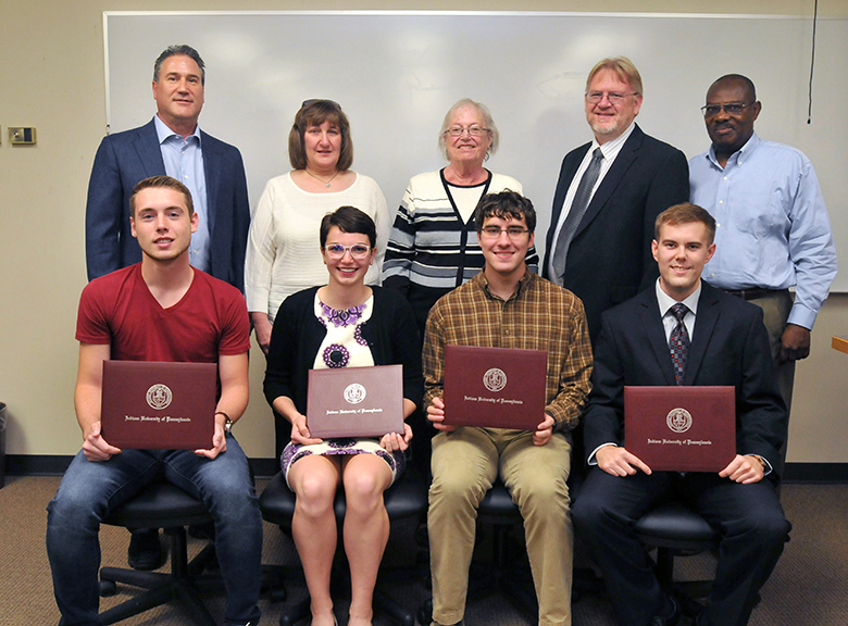 Four local IUP students awarded James H Maple Scholarship