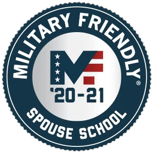 Military Friendly Spouse School 2020-21 medal 