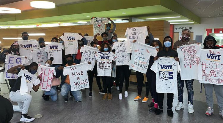 In October, IUP's NAACP chapter held a voter-registration workshop and other activities that encouraged voting.