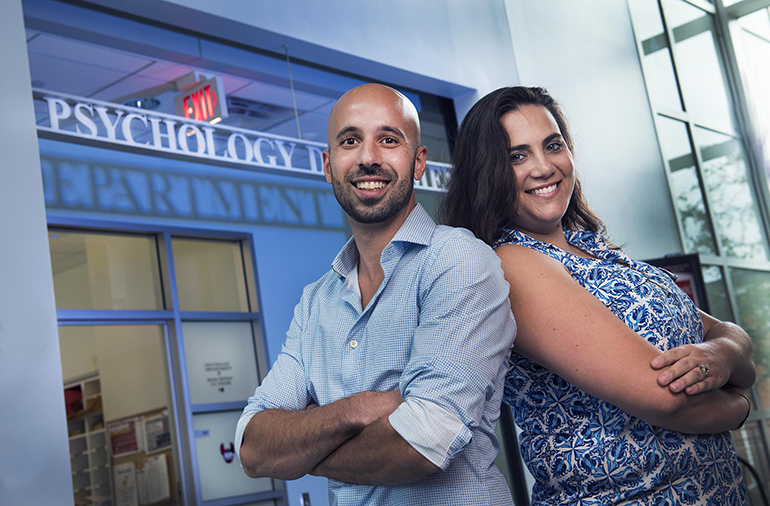 Jennifer and Anthony Perillo, assistant professors of Psychology, receive NSF grant