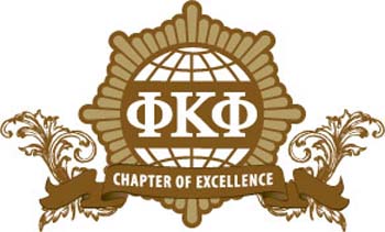 IUP Phi Kappa Phi Chapter of Excellence
