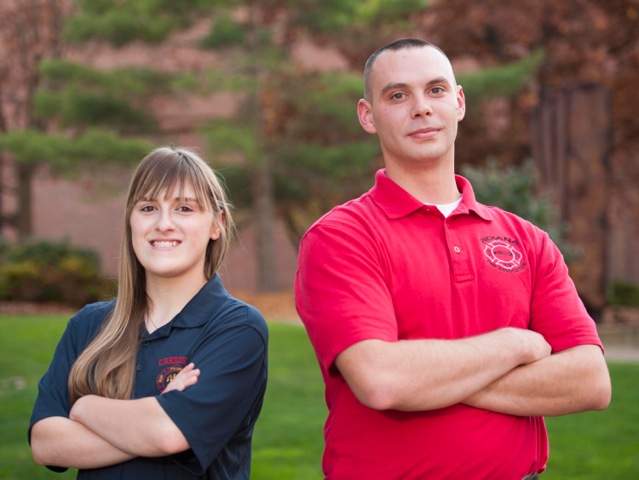Two IUP Student Fire Fighters Receive Scholarship