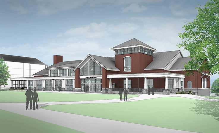 North Dining Facility rendering