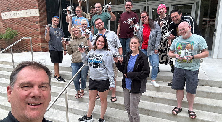 IUP Hosts Uncrewed Aircraft Systems Workshop for High School Teachers