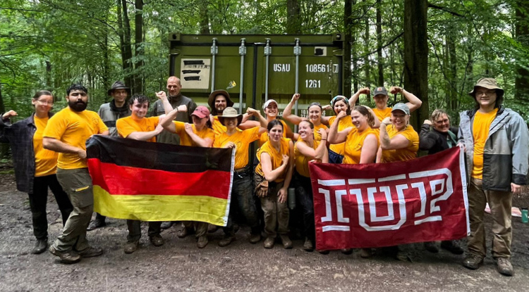 IUP Students, Faculty Leave to Conduct Fourth Forensic Archaeology Field School in Germany at Site of World War II Airplane Crash