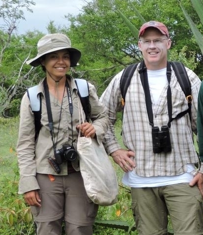 Fabiola Rodriguez and Jeff Larkin