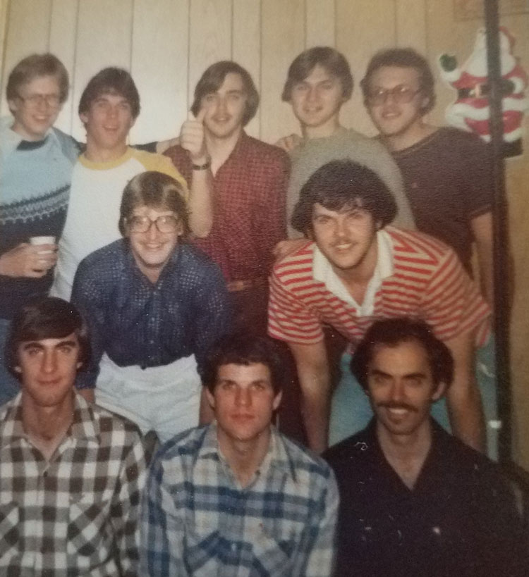 Phi Mu Alpha’s 1979 pledge class 