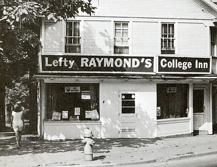 Lefty Raymond’s, in the building that became home to Pizza House and now Vocelli Pizza (IUP Archives)