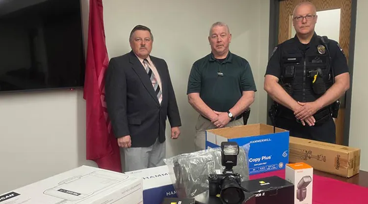 IUP Police Receive Camera System Through PA Chiefs of Police Grant