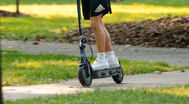 IUP E-Scooter and Electronic Device Policy for IUP Buildings, Outdoor Spaces Goes Into Effect Aug. 1 