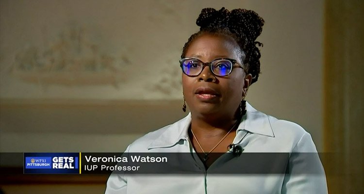 IUP Professor Veronica Watson