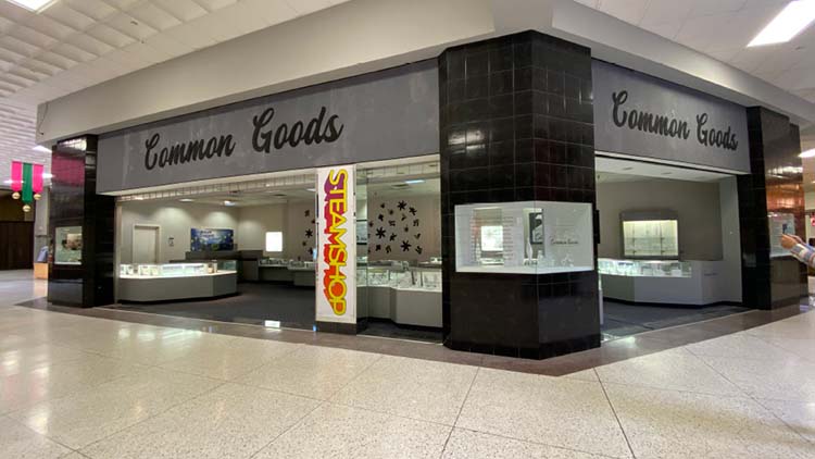common goods storefront in the mall