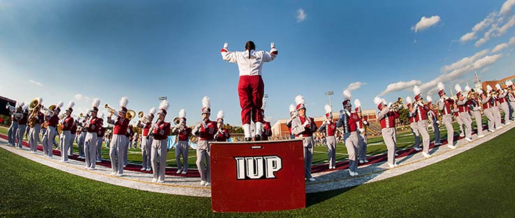 Marching Band panoramic