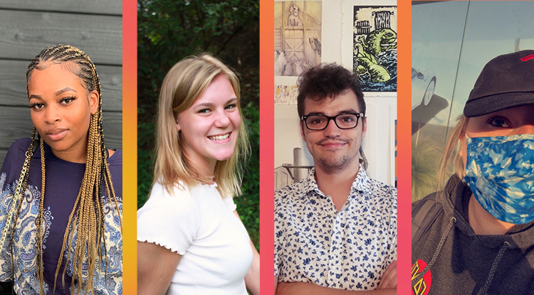 Attilah Ali, Erin McGrath, Gavin Schucker, and Kaitlyn Walsh internships-750.jpg