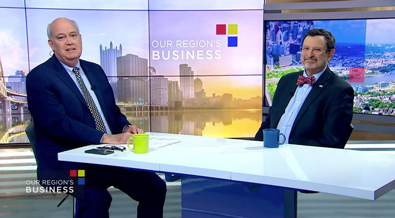 President Driscoll Discusses Tuition Reduction, Statewide Initiatives in Cybersecurity and STEM Education on "Our Region's Business"