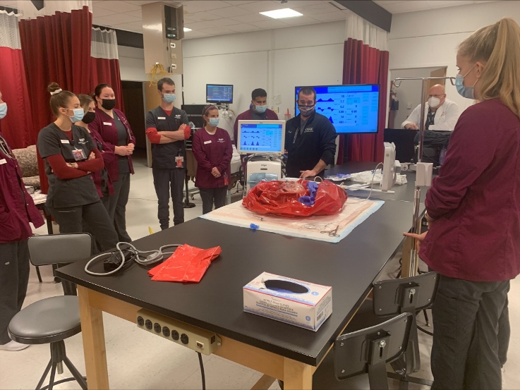 Staff at the Center for Organ Recovery and Education (CORE) in Pittsburgh for classroom and wet-lab educational session.