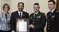 From left: Susan Delaney, Tony Atwater, Erik Lloyd, Harold Whiffen.