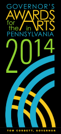 Governor's Awards for the Arts in Pennsylvania 2014 logo